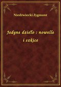 Jedyne dzieło : nowelle i szkice - ebook