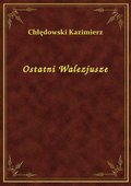 Ostatni Walezjusze - ebook