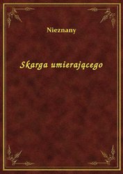 : Skarga umierającego - ebook